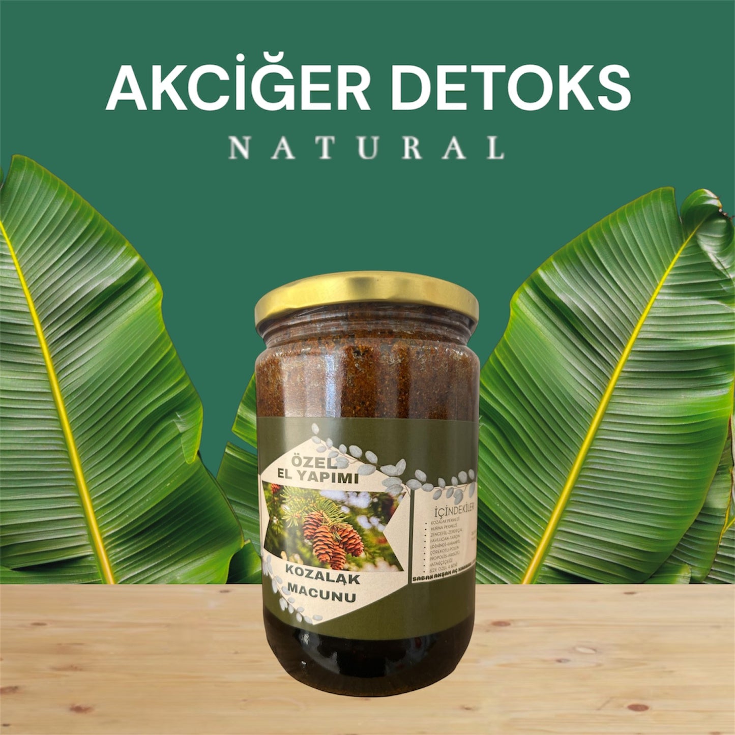 AKCİĞER DETOKS KOZALAK MACUNU